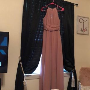 Azazie Dusty Rose Bridesmaids dress